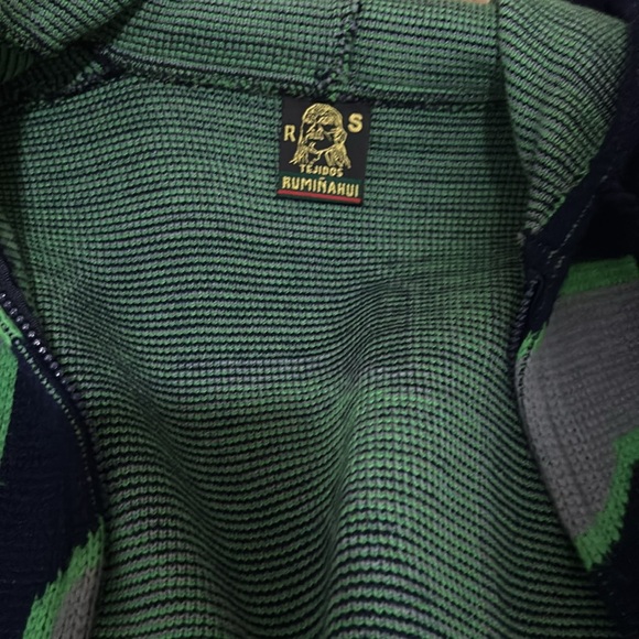 SEAHAWKS Alpaca Wool Full zip Hoodie Sweater. EUC. - Picture 7 of 8